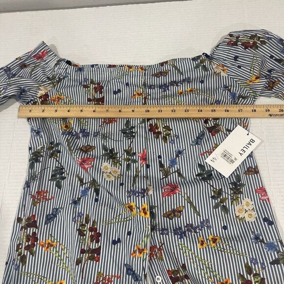 Bailey44 Women M/L Floral Long Sleeve Top Button Front Boho Cottagecore NEW $198 - Picture 13 of 16